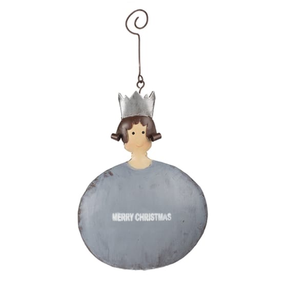 Χριστουγεννιάτικο Στολίδι Baden Πορσελάνινο 1 Τμχ - Merry Christmas image 0