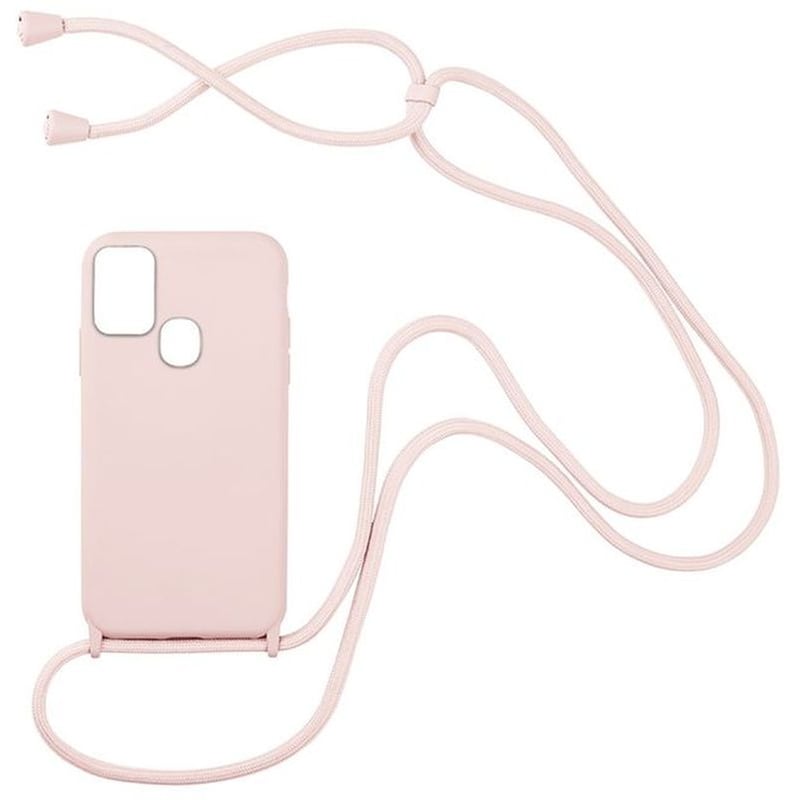 SONIQUE Θήκη Samsung Galaxy A21s - Sonique Carryhang Με Κορδόνι - Ροζ