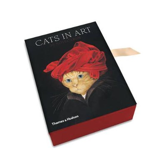 Cats in Art- Box of 20 Notecards image 0