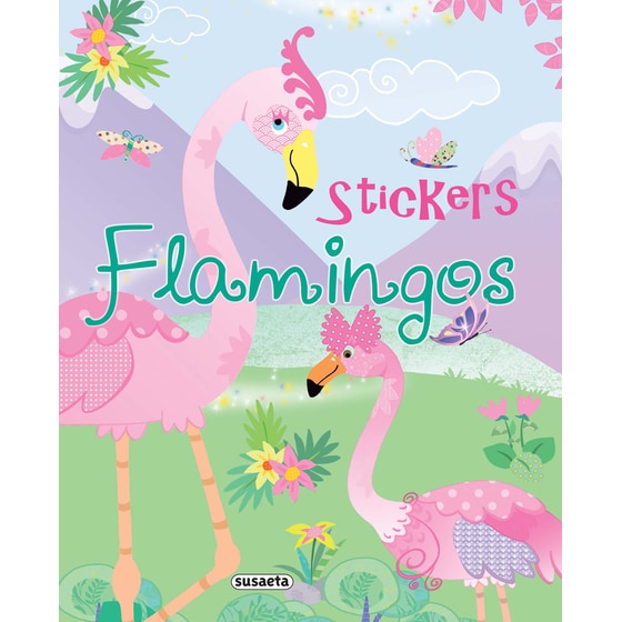 Flamingos stickers image 0