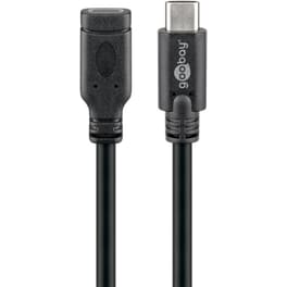 Καλώδιο Goobay 45393 USB-C ale σε USB-C Female - 1m