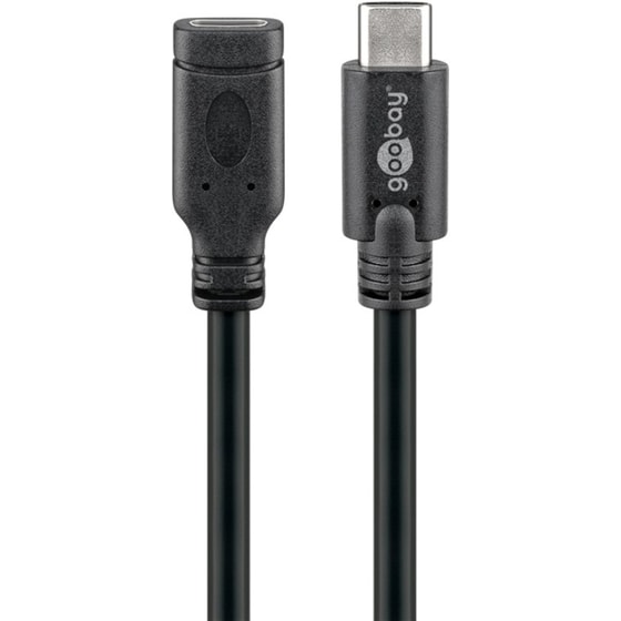 Καλώδιο Goobay 45393 USB-C ale σε USB-C Female - 1m image 0