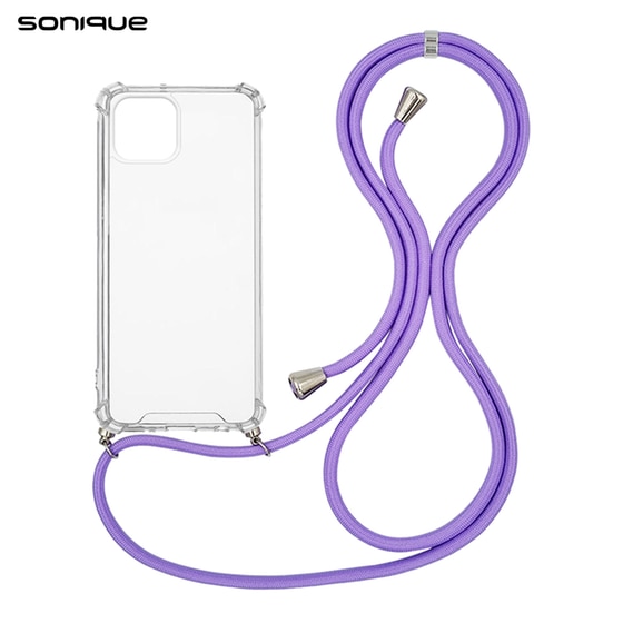 Θήκη Apple iPhone 13 Mini - Sonique Armor Clear - Λιλά image 0
