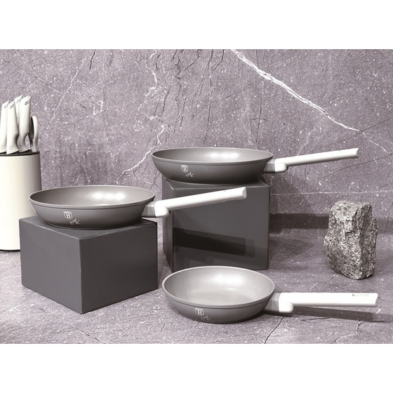 Σετ Τηγάνια BERLINGER HAUS BH-7075 3 τμχ Γκρι image 2