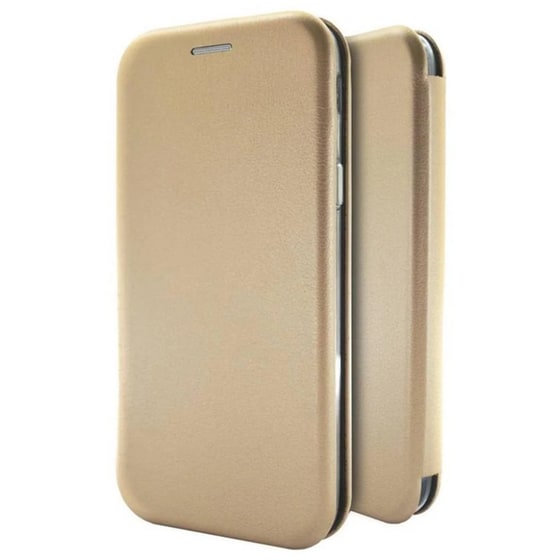 Θήκη Apple iPhone 11 - Ancus Magnetic Curve Book Case - Gold image 0