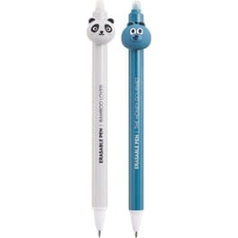 Στυλό Gel Miquelrius Erasable Panda-Bear Μπλε 0.5mm (2 Τεμάχια)