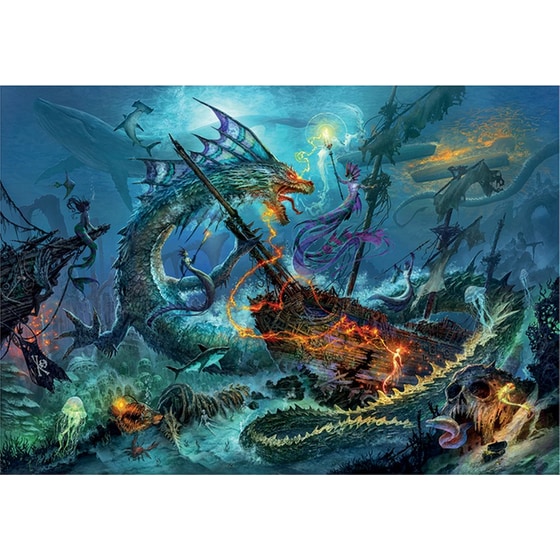 Παζλ Clementoni High Quality Collection Μάχη Κάτω Από τη Θάλασσα (3000 Κομμάτια) image 1