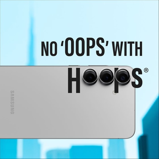 Προστατευτικό κάμερων Samsung Galaxy S25+ - PanzerGlass Hoops Lens Protector Transparent image 4