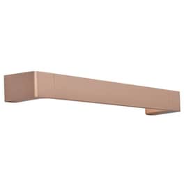 Απλίκα Τοίχου Led Aca Foga Zd810412ledgd από Αλουμίνιο 60x10.5x6.35 cm - Χρυσή