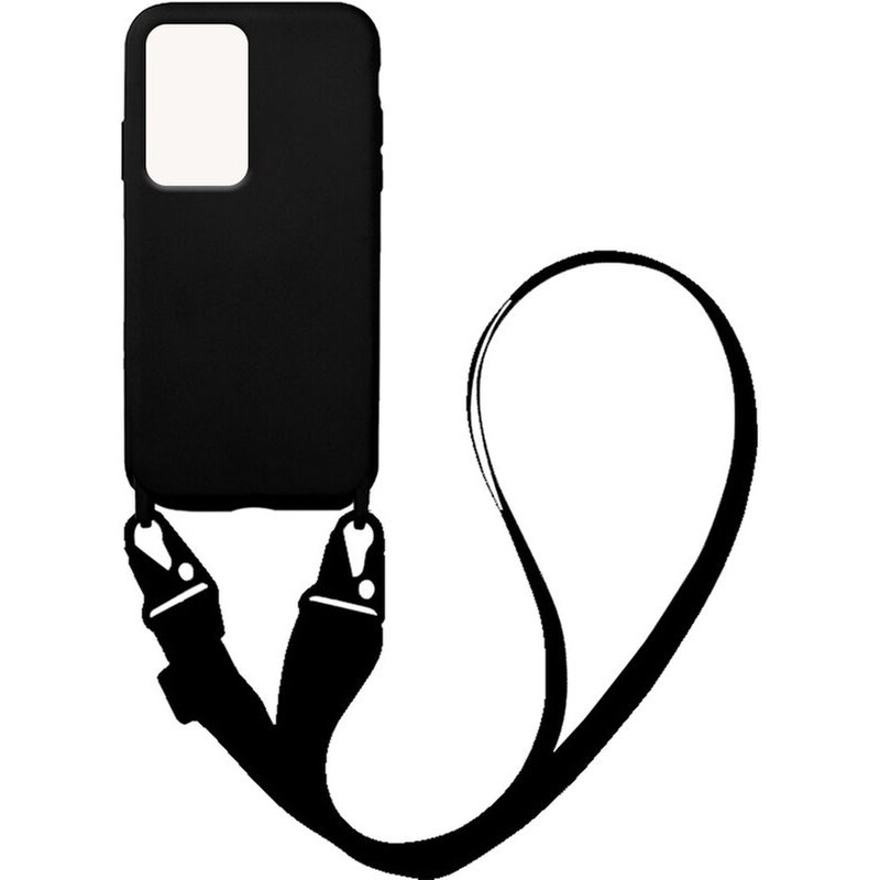 Θήκη Xiaomi Xiaomi 12 Pro 5G - Sonique Carryhang Liquid Silicone Strap - Μαύρο