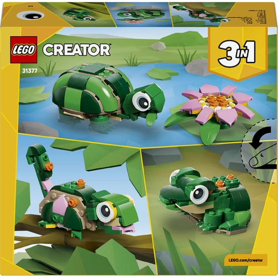 LEGO® Creator 3 σε 1 Χελώνα με Νούφαρο (31377) image 8