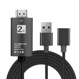 Καλώδιο Powertech HDMI Male σε USB-A Female - 1m