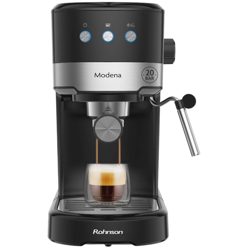 ROHNSON ROHNSON R-98012 Modena 1100W 20bar Μηχανή Espresso