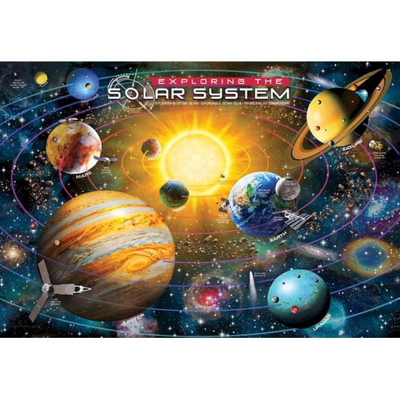 Παζλ Eurographics Exploring The Solar System (200 Κομμάτια) image 1