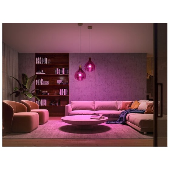 Έξυπνη Λάμπα Philips Starter Kit Hue Brigde E27 2 Τμχ - RGBW image 4