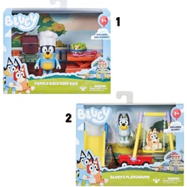 Giochi Preziosi Σετ Παιχνιδιού Bluey's Playground & Family Backyard BBQ - Τυχαία Επιλογή Σχεδίου
