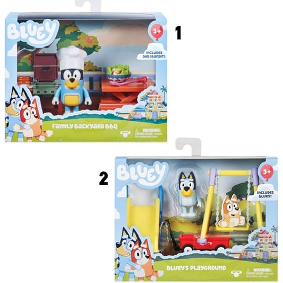 Giochi Preziosi Σετ Παιχνιδιού Bluey's Playground & Family Backyard BBQ - Τυχαία Επιλογή Σχεδίου image 0