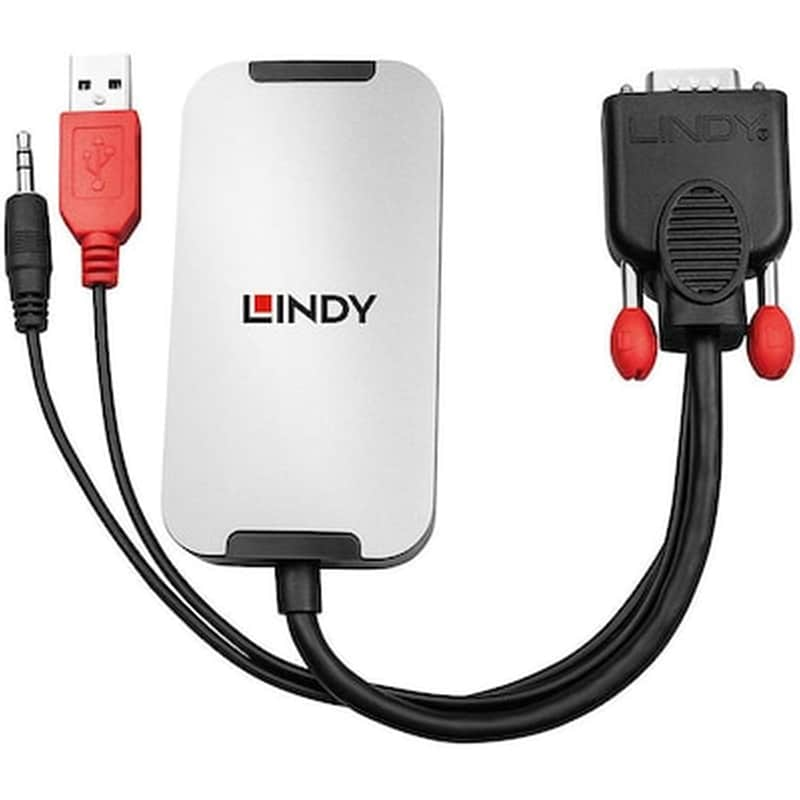 LINDY Αντάπτορας Lindy Vga To Displayport 1.2