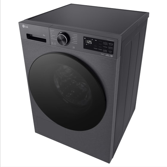 LG RHX5009NBB ΒΚ 9 kg με Αντλία Θερμότητας Ανθρακί με WiFi Στεγνωτήριο Ρούχων image 7