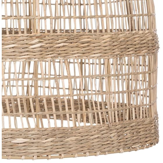 Φωτιστικό Οροφής Μονόφωτο Spitishop A-s Seav Ψάθινο - Μπεζ image 3