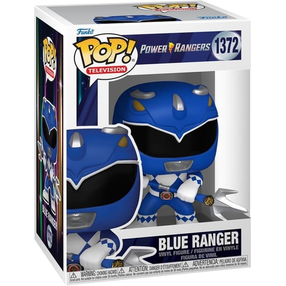 Funko Pop! Television - Power Rangers - Blue Ranger #372 image 1