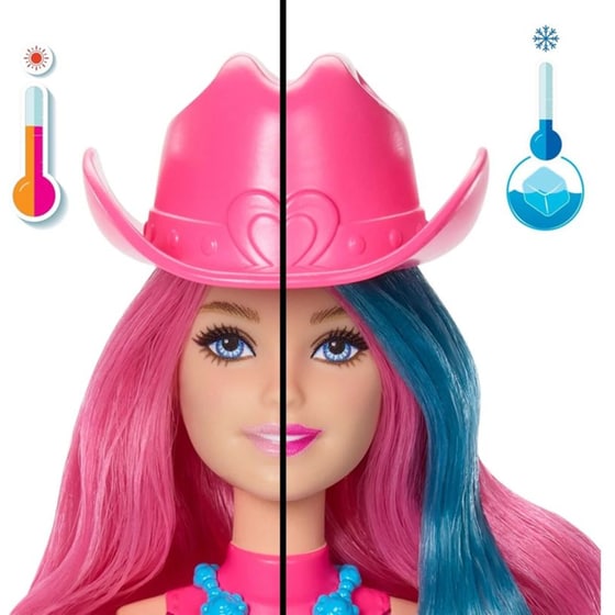 Κούκλα Mattel Barbie Color Reveal Disco Star Series image 2