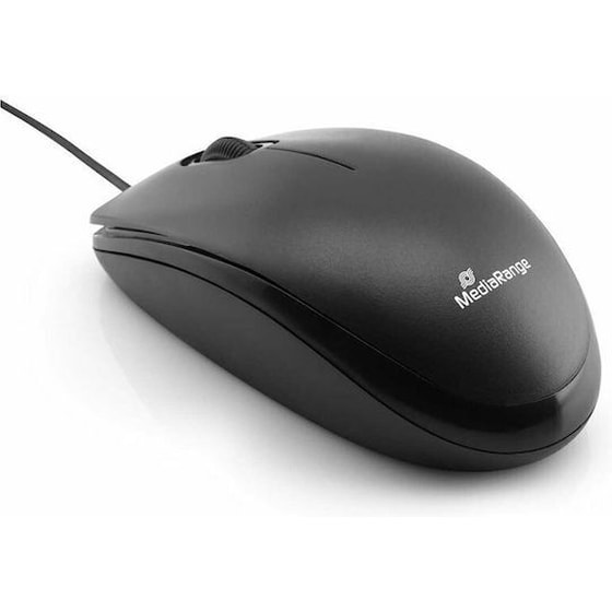 MediaRange MROS212 Ενσύρματο Ποντίκι - Μαύρο image 2