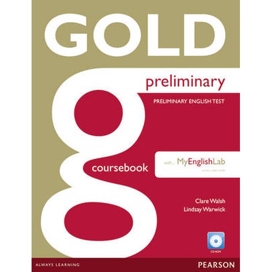 Gold Preliminary Coursebook with CD-ROM and Prelim MyLab Pack image 0