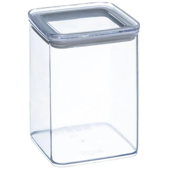 Δοχείο Αποθήκευσης Τροφίμων Spitishop Πλαστικό 1lt - Διάφανο image 0