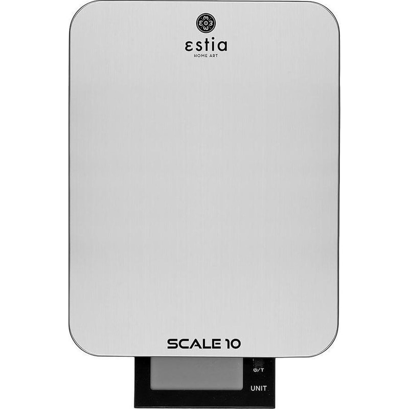 ESTIA SCALE 10 INOX 06-12045 1gr/10kg Ψηφιακή Ζυγαριά Κουζίνας