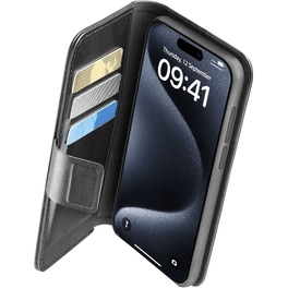 Θήκη Apple iPhone 15 Pro Max - Cellular Line Book Agenda - Black