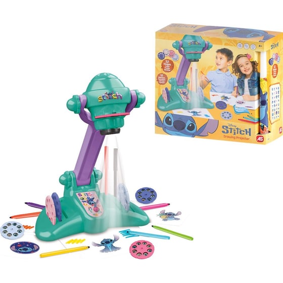 Παιχνιδολαμπάδα Προτζέκτορας Ζωγραφικής Stitch image 2