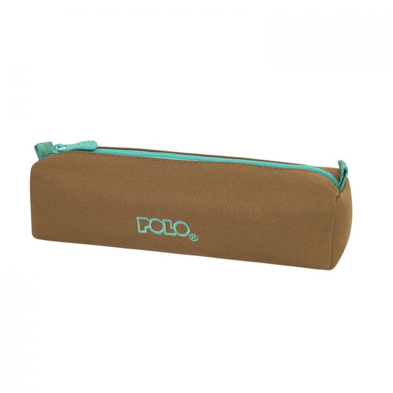 POLO Κασετίνα Βαρελάκι Polo Original Wallet Καφέ/Γαλάζιο