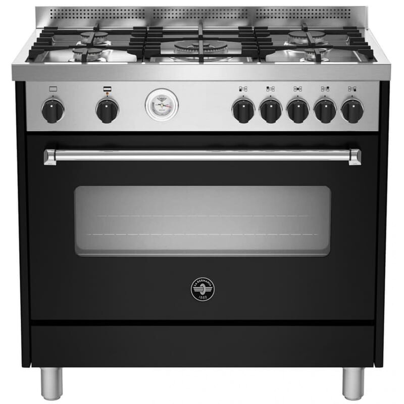 LA GERMANIA LA GERMANIA AMN965GNET(GPL) 115 Lt Μαύρο Κουζίνα Υγραερίου