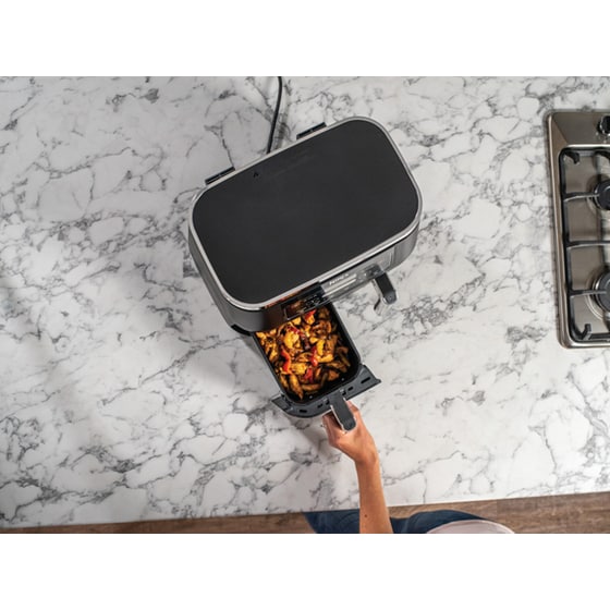 NINJA AF300EU με Διπλό Αποσπώμενο Κάδο 2470 W 7.6 L Μαύρο Φριτέζα Αέρος image 5