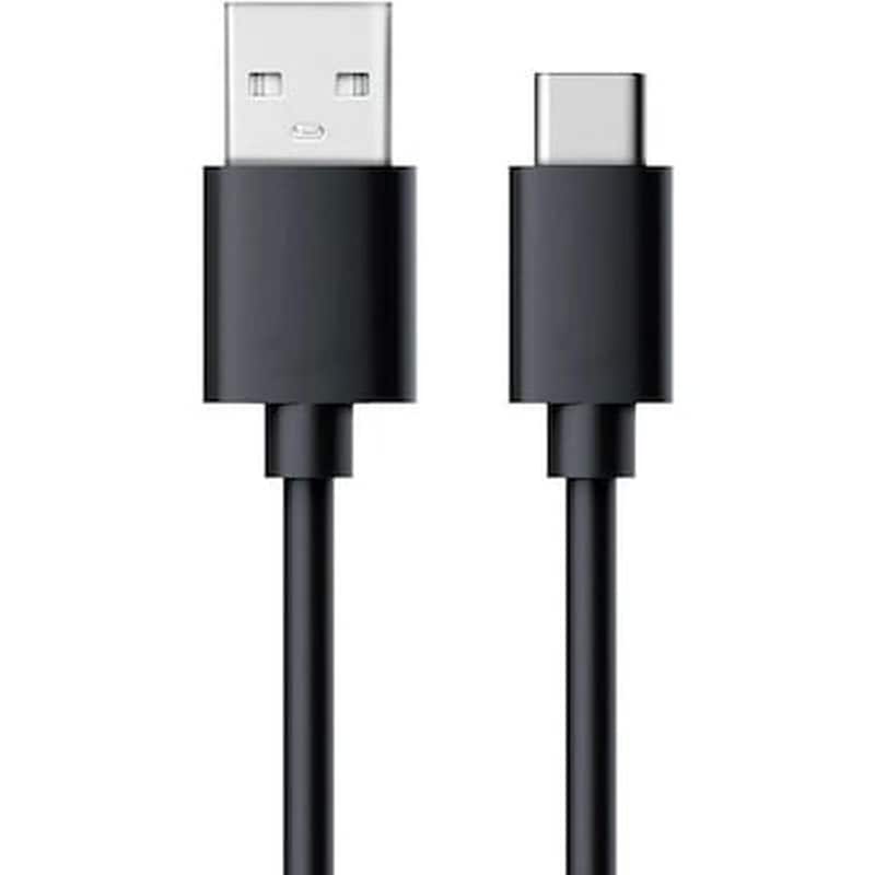 REALPOWER Καλώδιο RealPower USB-A Male σε USB-C Male - 0.6m
