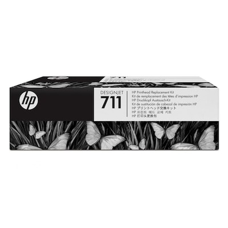 HEWLETT PACKARD HP DesignJet T520 Printhead 711 Μαύρο Μελάνι Εκτυπωτή HPc1q10a