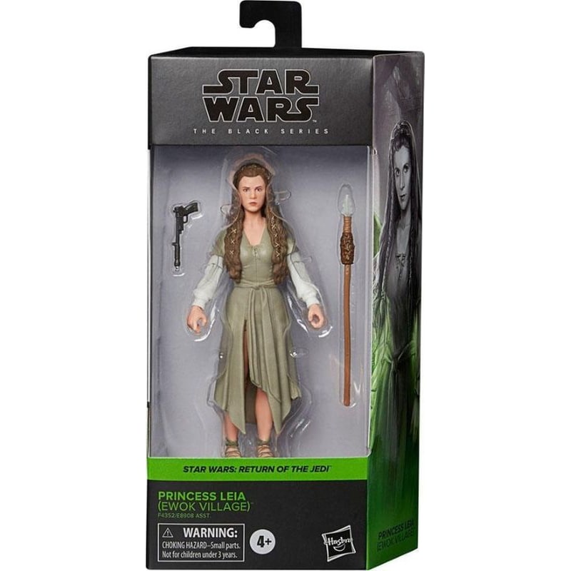 HASBRO Φιγούρα Δράσης Hasbro Star Wars: Black Series - Princess Leia (Ewok Village) (15cm)