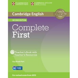 Complete First Teacher's Book with Teacher's Resources CD-ROM