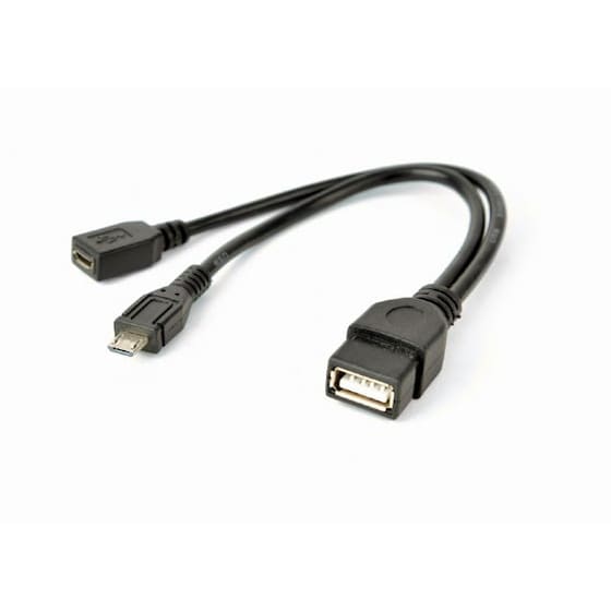 Αντάπτορας Cablexpert micro USB Male σε USB-A / micro USB Female image 0