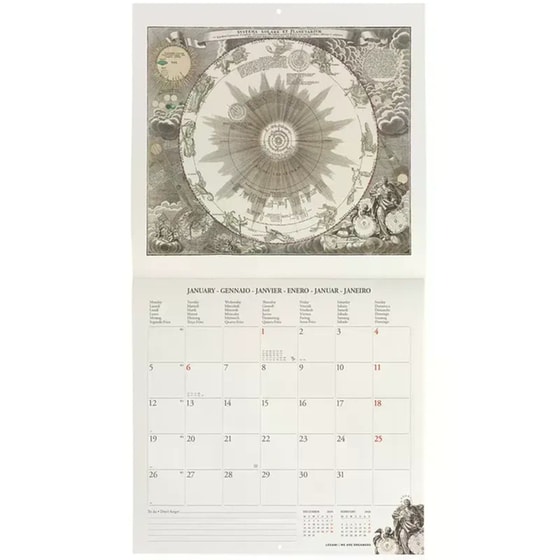 Ημερολόγιο Τοίχου Legami 2026 Celestial Maps 30x29cm image 2