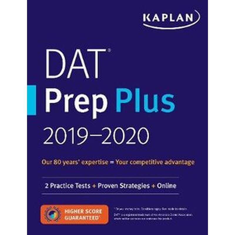 DAT Prep Plus 2019-2020