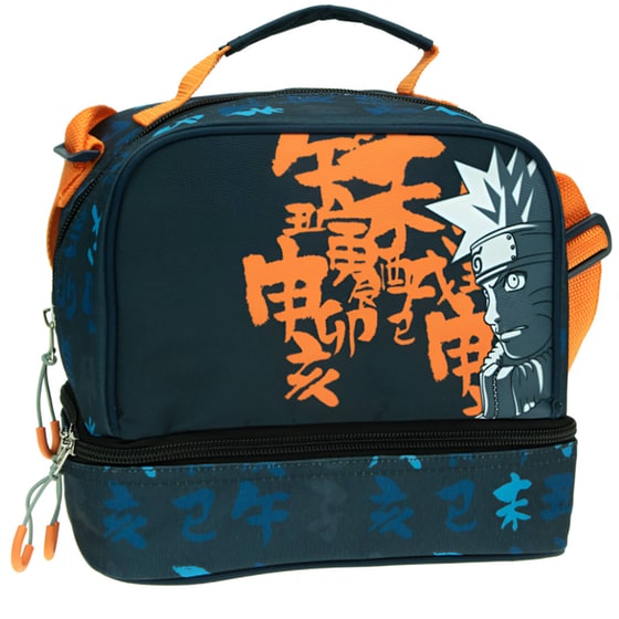 Τσαντάκι Φαγητού Οβάλ Gim Naruto Letters image 0