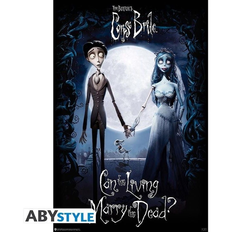 ABYSTYLE Αφίσα Corpse Bride - Victor And Emily Κάθετη 61x92 cm