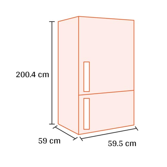 HISENSE RB440N4BCE Total No Frost 336 Lt Inox Ψυγειοκαταψύκτης image 2