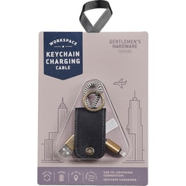 Μπρελόκ Καραμπινέρ Gentlemen's Hardware με USB σε Καλώδιο Φόρτισης Lightning