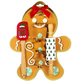 Baking Set Tri-Coastal Xmas Gingerbread Man