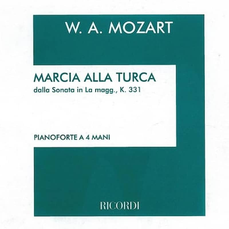 RICORDI Mozart - Marcia Alla Turca