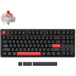 Keychron C3P-H1 Gaming Πληκτρολόγιο με Custom Red Διακόπτες Hot Swappable (US)