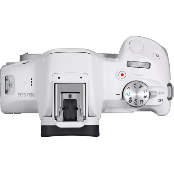 Φωτογραφική Μηχανή Mirrorless Canon EOS R50 & Φακός Canon RF-S 18-45mm f4.5-6.3 IS STM - Λευκό image 3